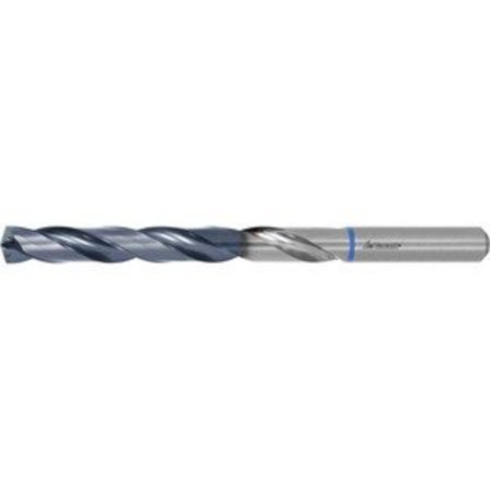 GARANT Solid Carbide Drill, 3/16 inch Dia, 140 Deg Point Angle, TiAlN Coated, Through-Coolant 123008 3/16